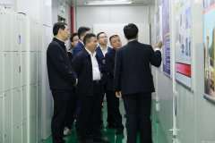 宜春市电子信息产业链招商小分队莅临上海天赐企业形象策划有限公司参观调研